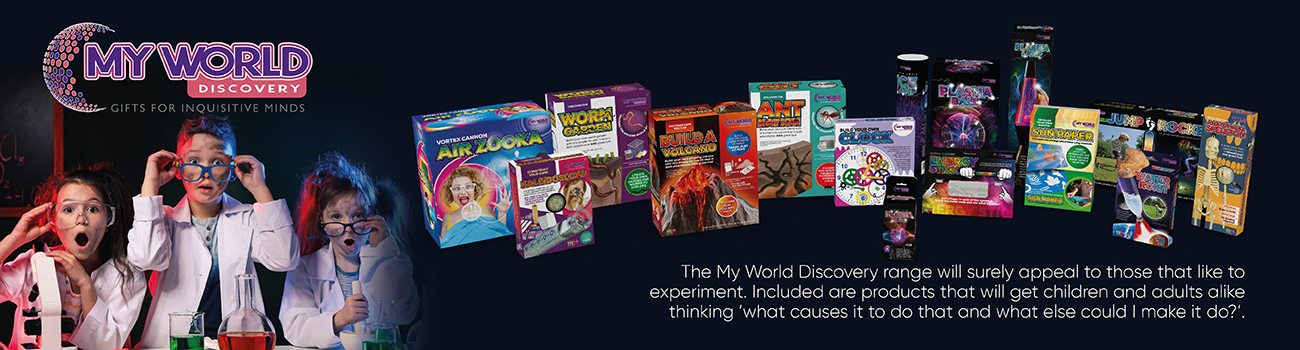 My World Discovery - Gifts for Inquisitive minds.