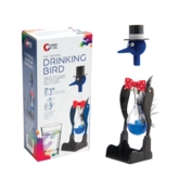 Forum Novelties Drinking Bird Toy – Classic Retro Science Toy, Multicolor, Demonstrates Physics