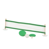 Tenis De Mesa Más Pequeño Del Mundo Funtime PL7810 - Juego Mini Con Palas, Pelota Y Red, Color Verde