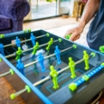 Neon Table Football