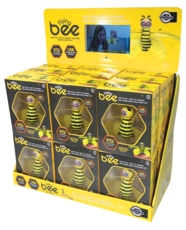 Flying Bee displays with TV