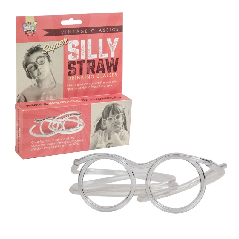 Funtime GiftsSilly Straw Drinking Glasses