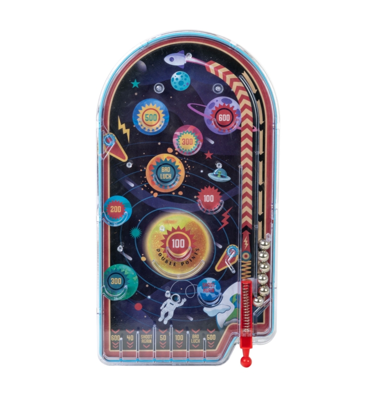 INTERGALACTIC SPACE PINBALL - 10635 SPACE PLANETS SHUTTLE GAMES