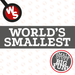 World's Smallest. Small Stuff, Big Fun!