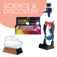 A range of classic science-based gifts