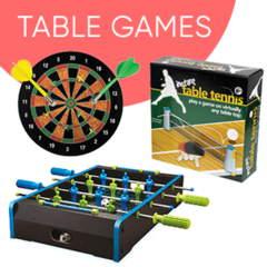 A range of fun table top games