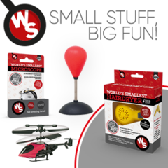 The full range of World's Smallest gifts and toys