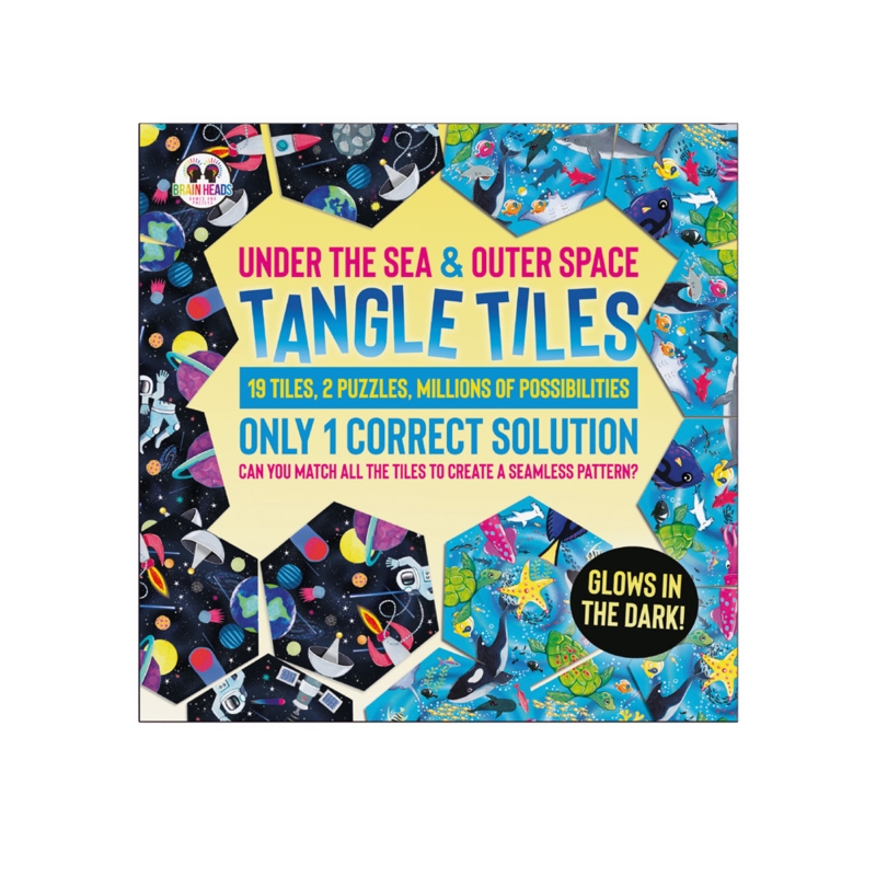 Funtime GiftsUnder the Sea & Outer Space - Tangle Tiles Funtime GiftsUnder the Sea & Outer Space - Tangle Tiles