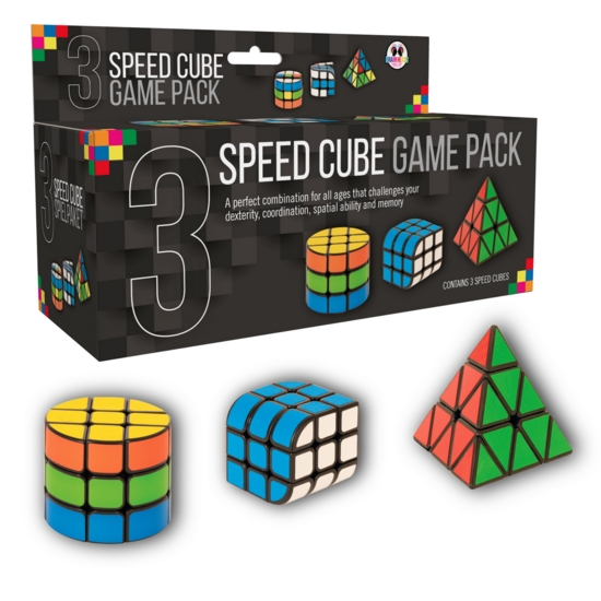 Funtime Gifts3PK Speed Cubes